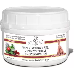 Farm-vix Winogronowy żel z Ruszczykiem i kasz.350g