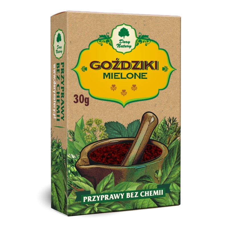 Dary Natury Goździki mielone 30G (kartonik) Dary Natury Goździki mielone 30G (kartonik)