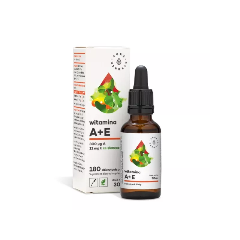 Aura Herbals Witamina A+E Forte 30Ml Aura Herbals Witamina A+E Forte 30Ml