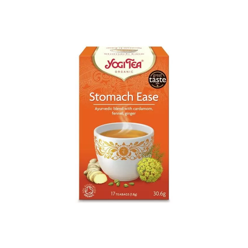 Yogi Tea Herbata Stomach Ease Bio 17X1,8G Yogi Tea Herbata Stomach Ease Bio 17X1,8G
