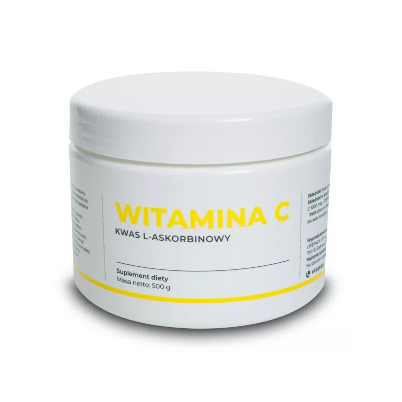 Visanto Witamina C 100% L-Kwas Askor. 500G Visanto Witamina C 100% L-Kwas Askor. 500G