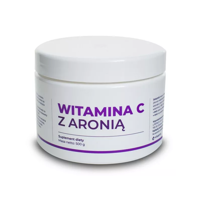 Visanto Witamina C Z Aronią 500G Visanto Witamina C Z Aronią 500G