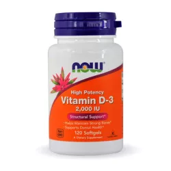Now Foods Witamina D3 2.000 Iu/ 120 ŻEl