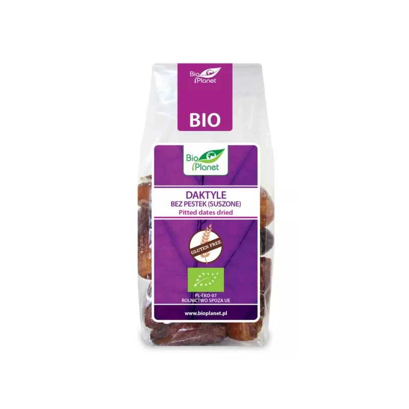 BIO PLANET Daktyle bez pestek suszone bezgl. 150g