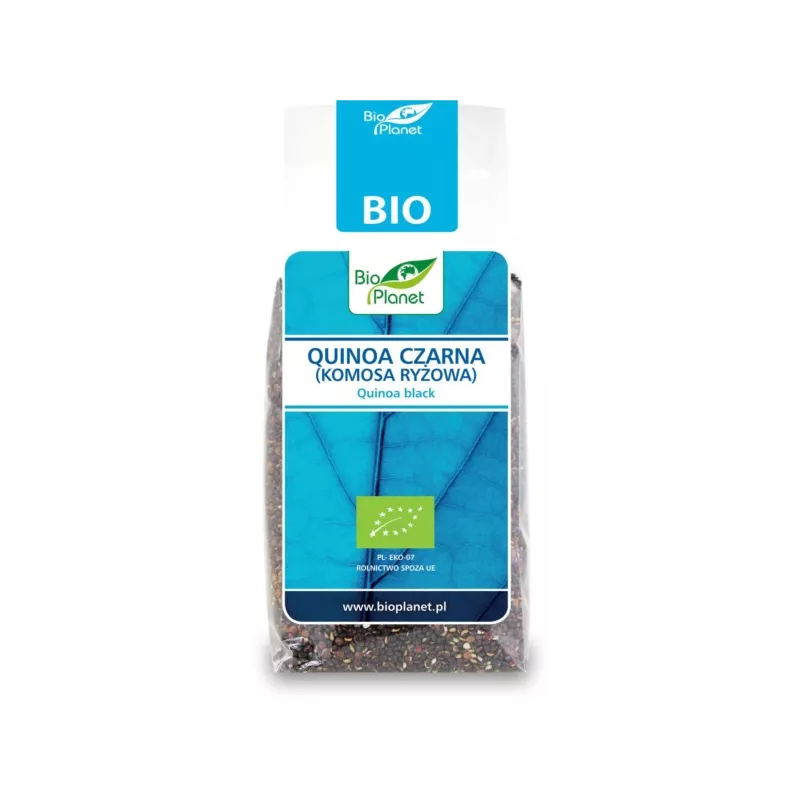 BIO PLANET Quinoa czarna (komosa ryżowa) BIO 250g BIO PLANET Quinoa czarna (komosa ryżowa) BIO 250g