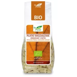 BIO PLANET Płatki migdałowe(migdały cięte)BIO 100G
