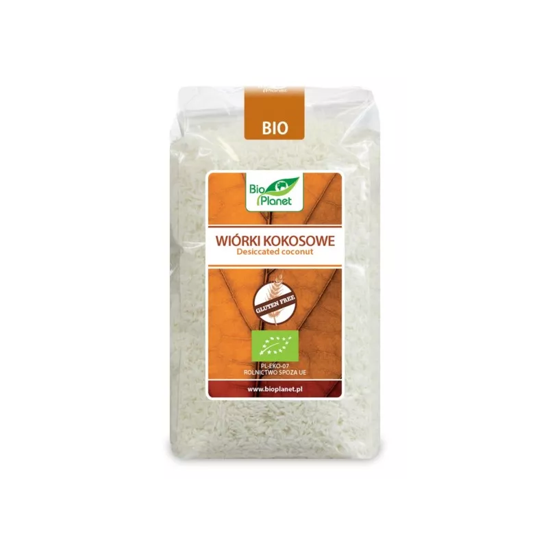 BIO PLANET Wiórki kokosowe BIO 200g