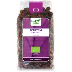 BIO PLANET Rodzynki sułtanki BIO 400g BIO PLANET Rodzynki sułtanki BIO 400g