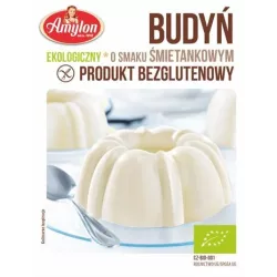 AMYLON Budyń Śmietankowy (Bezglutenowy) BIO 40 g