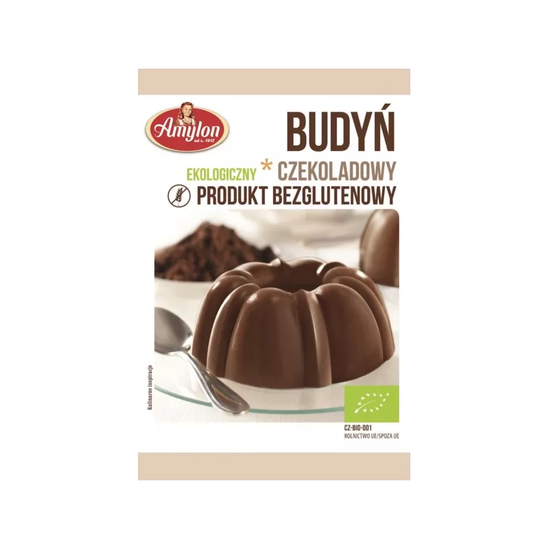 AMYLON Budyń Czekoladowy (Bezglutenowy) BIO 40 g