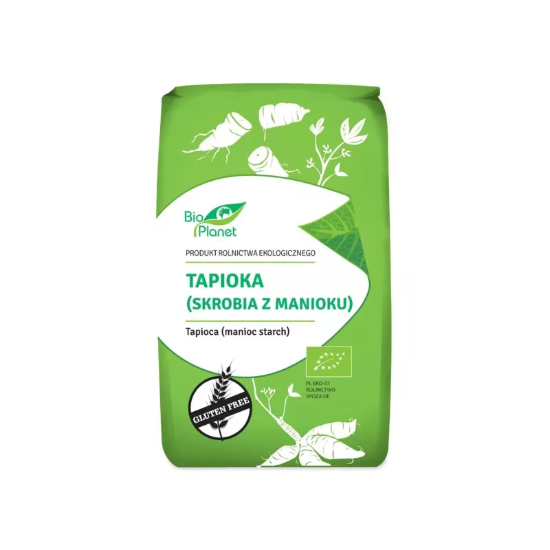 BIO PLANET Tapioka (skrobia z Manioku) BIO 400g BIO PLANET Tapioka (skrobia z Manioku) BIO 400g