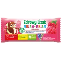 Zdrowy Lizak Mniam Mniam 6G Malina
