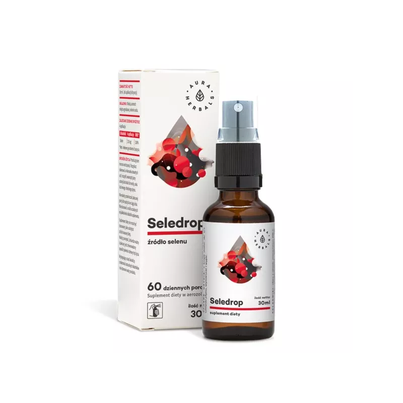 Aura Herbals Seledrop 30Ml Na Problemy Z Tarczycą