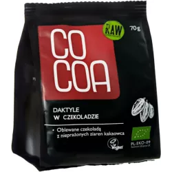 Cocoa Daktyle w surowej czekoladzie 50% BIO 70g