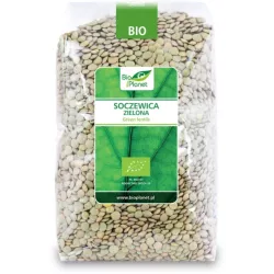 BIO PLANET Soczewica zielona BIO 1kg
