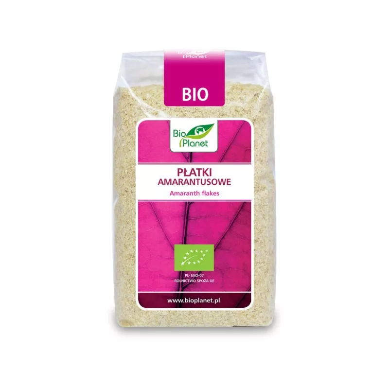BIO PLANET Płatki amarantusowe BIO 300g BIO PLANET Płatki amarantusowe BIO 300g