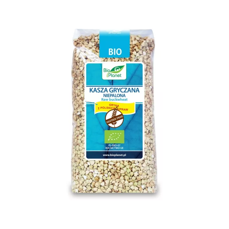 BIO PLANET Kasza gryczana niepalona BIO 500g