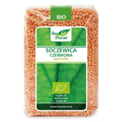 BIO PLANET Soczewica czerwona BIO 500g