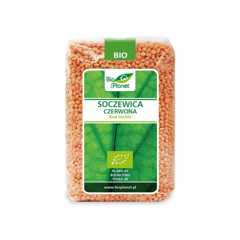 BIO PLANET Soczewica czerwona BIO 500g
