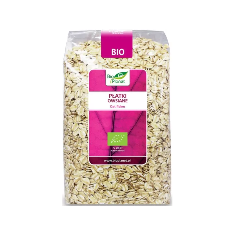 BIO PLANET Płatki owsiane BIO 600g