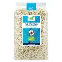 BIO PLANET Ryż brązowy długoziarnisty BIO 1kg