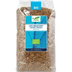 BIO PLANET Len brązowy (siemię lniane) BIO 1kg