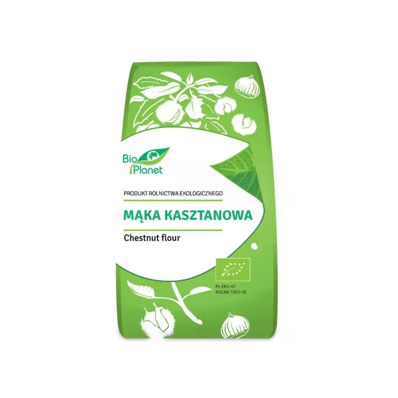 BIO PLANET Mąka kasztanowa BIO 250g BIO PLANET Mąka kasztanowa BIO 250g