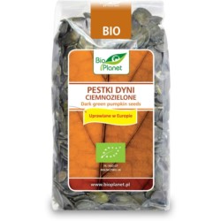 BIO PLANET Pestki dyni ciemnozielone u.w EBIO 350g BIO PLANET Pestki dyni ciemnozielone u.w EBIO 350g