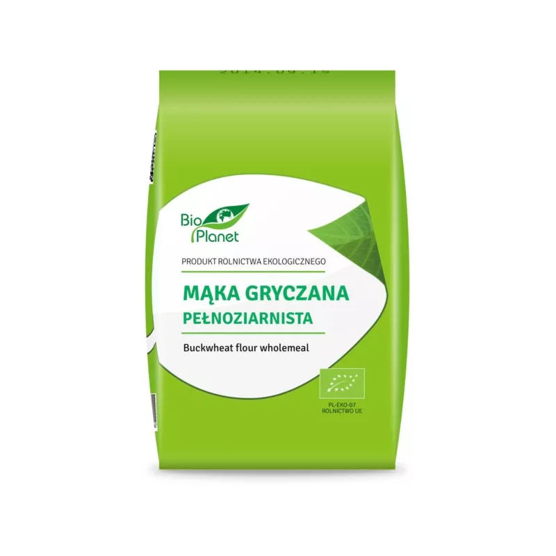 BIO PLANET Mąka gryczana pełnoziarnista BIO 1kg BIO PLANET Mąka gryczana pełnoziarnista BIO 1kg