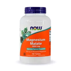 Now Foods Magnesium Malate 1000mg 180 tab
