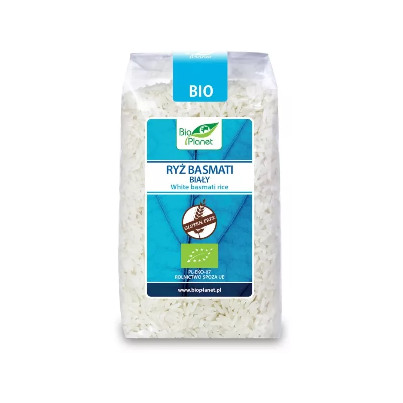 BIO PLANET Ryż basmati biały BIO 500g BIO PLANET Ryż basmati biały BIO 500g