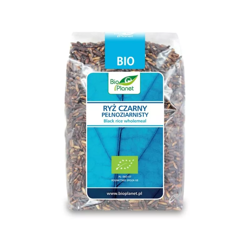 BIO PLANET Ryż czarny pełnoziarnisty BIO 400g
