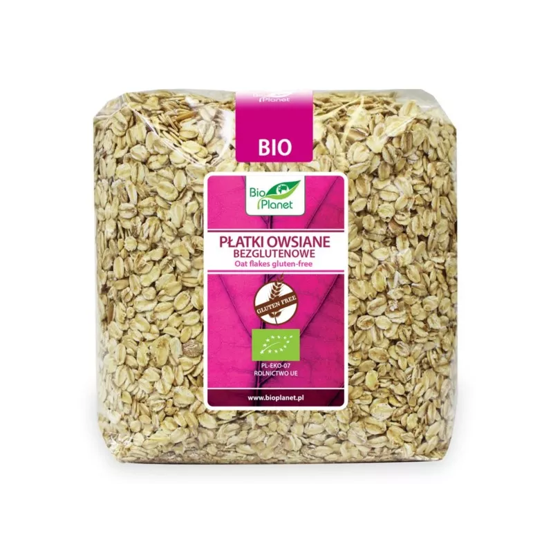 BIO PLANET Płatki owsiane bezglutenowe BIO 1kg