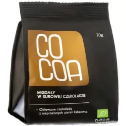 Cocoa Migdały w surowej czekoladzie  BIO 70g