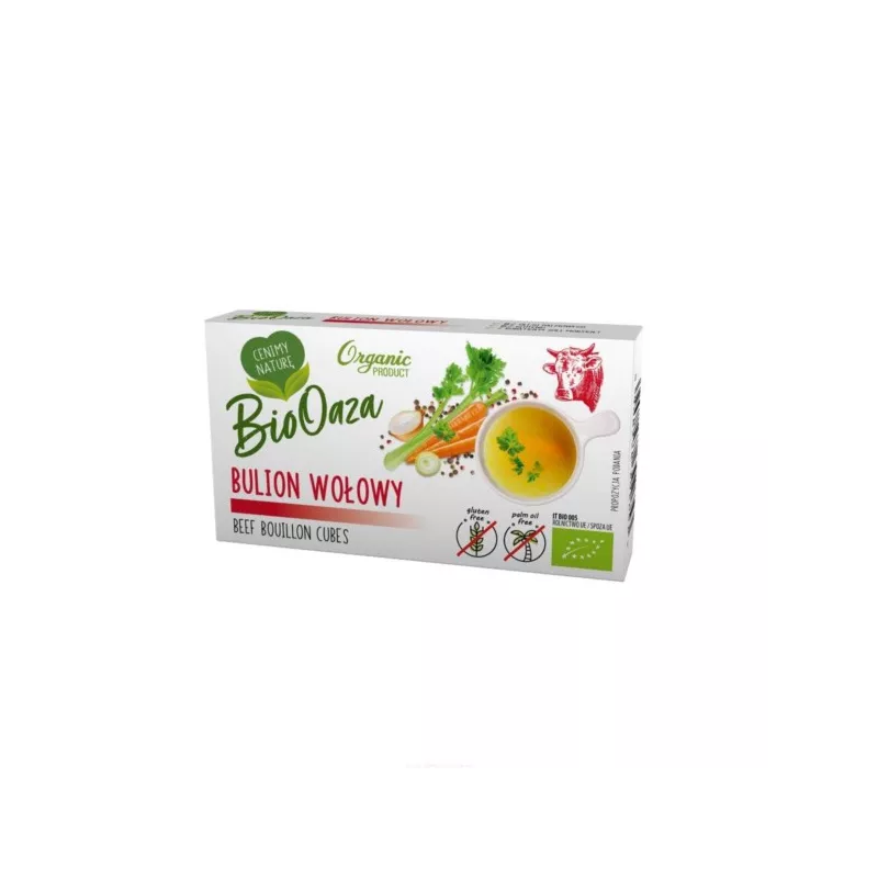 Bio Oaza Kostka Rosołowa Wołowa Eko 6X11G