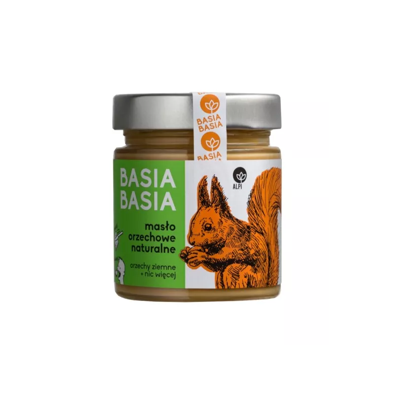 Pięć Przemian krem orzechowy naturalny 210g Basia