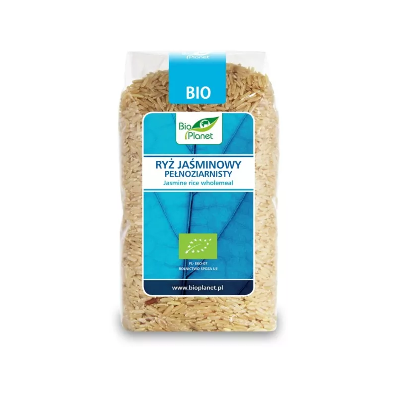 BIO PLANET Ryż jaśminowy pełnoziarnisty BIO 500g BIO PLANET Ryż jaśminowy pełnoziarnisty BIO 500g