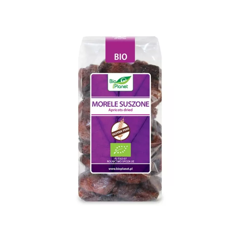 BIO PLANET Morele suszone bezglutenowe BIO 400g