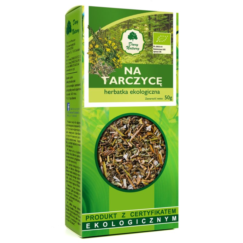 Dary Natury Herbata na tarczycę EKO 50G Dary Natury Herbata na tarczycę EKO 50G