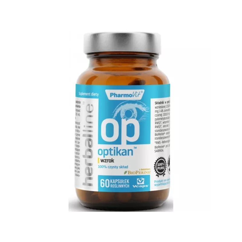 Pharmovit Herballine Optikan 60 kap wzrok