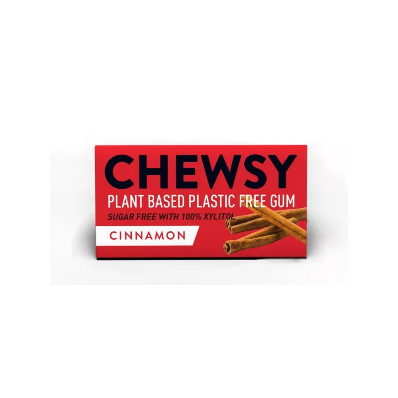 Chewsy Guma do żucia cynamonowa z ksylitolem 15g Chewsy Guma do żucia cynamonowa z ksylitolem 15g