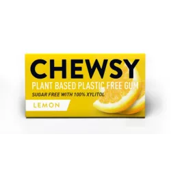 Chewsy Guma do żucia cytrynowa z ksylitolem 15g Chewsy Guma do żucia cytrynowa z ksylitolem 15g