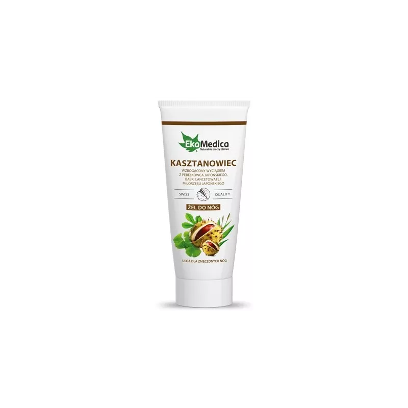 EKAMEDICA ŻEL Z KASZTANOWCZ+PERŁOWIEC 200ML EKAMEDICA ŻEL Z KASZTANOWCZ+PERŁOWIEC 200ML