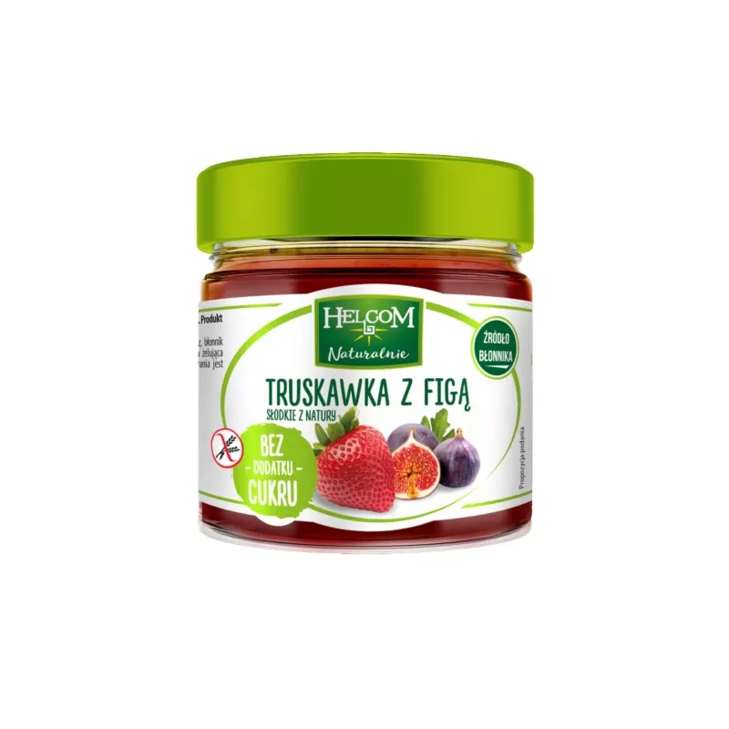 Helcom Truskawka z Figą bez cukru 200g Helcom Truskawka z Figą bez cukru 200g