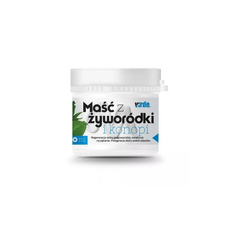 Virde Maść z żyworódki i konopi 100ml Virde Maść z żyworódki i konopi 100ml