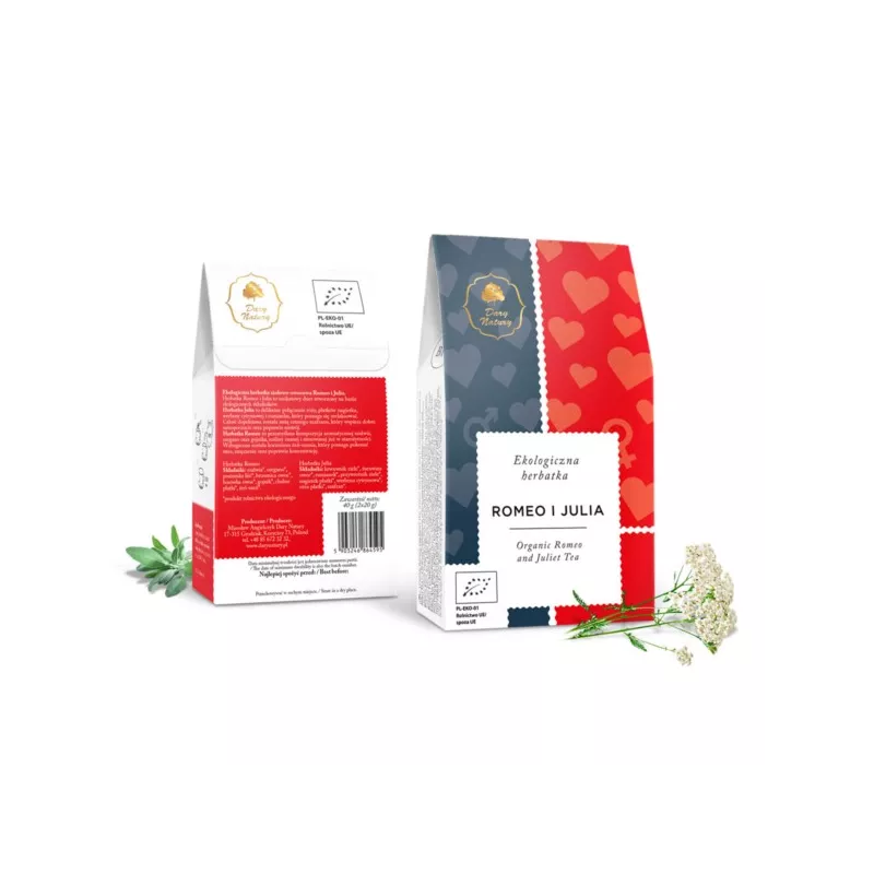Dary Natury Herbatka Romeo i Julia EKO 40g (2x20g) Dary Natury Herbatka Romeo i Julia EKO 40g (2x20g)