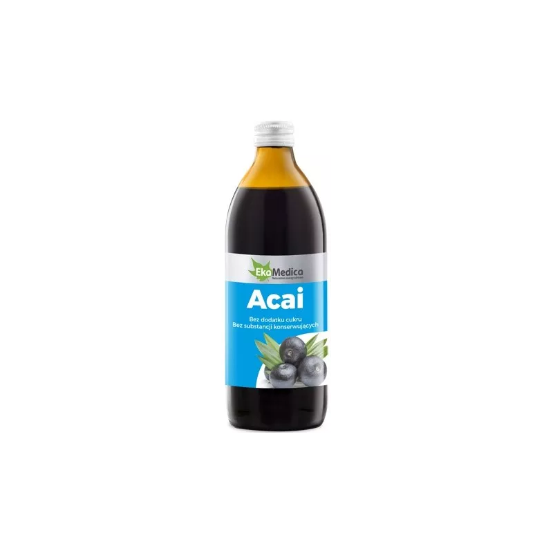 EKAMEDICA ACAI 0,5L SOK 100% EKAMEDICA ACAI 0,5L SOK 100%