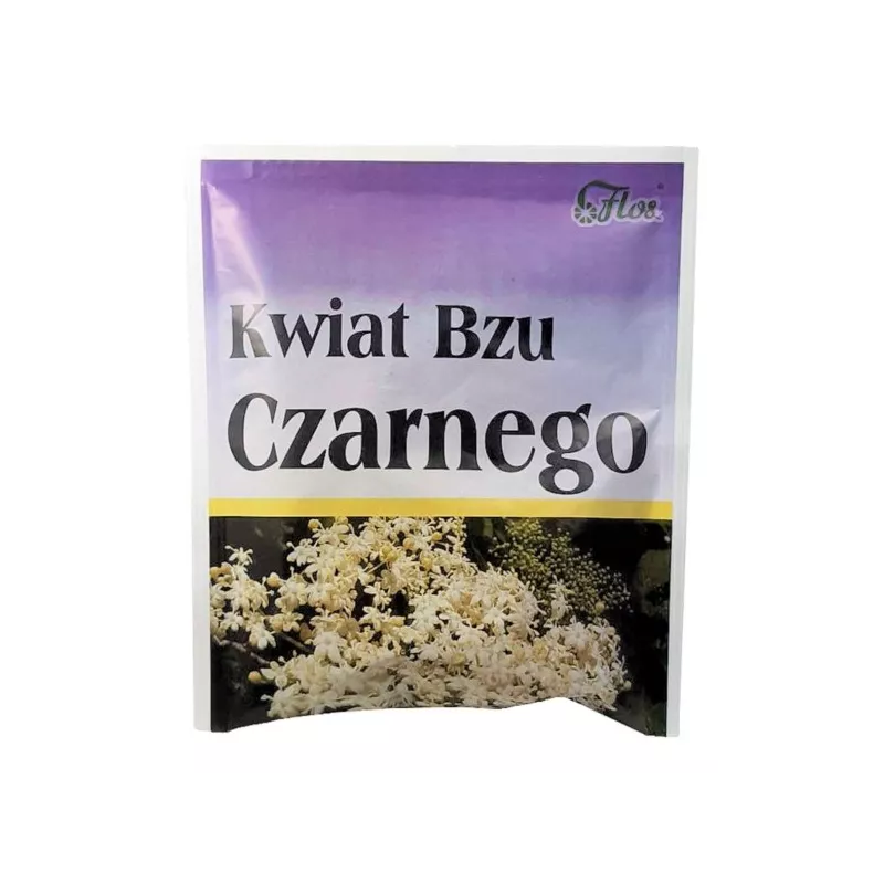 Flos Bez Czarny kwiat 50g Flos Bez Czarny kwiat 50g