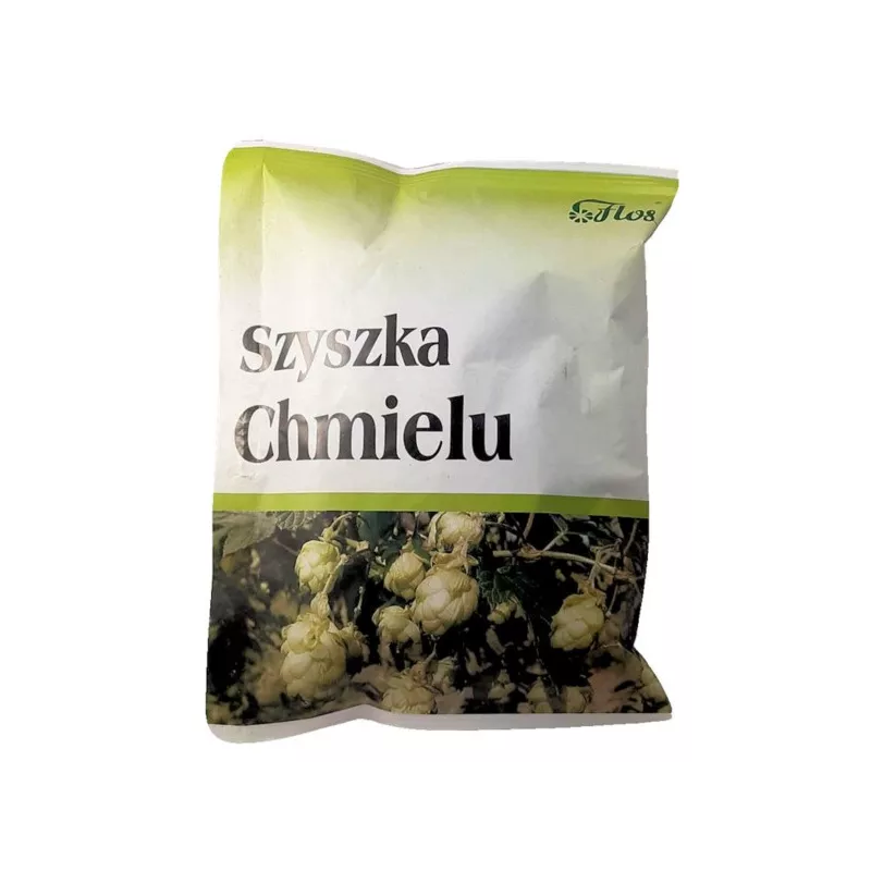 Flos Chmiel Szyszka 50G Działa Uspokajająco Flos Chmiel Szyszka 50G Działa Uspokajająco