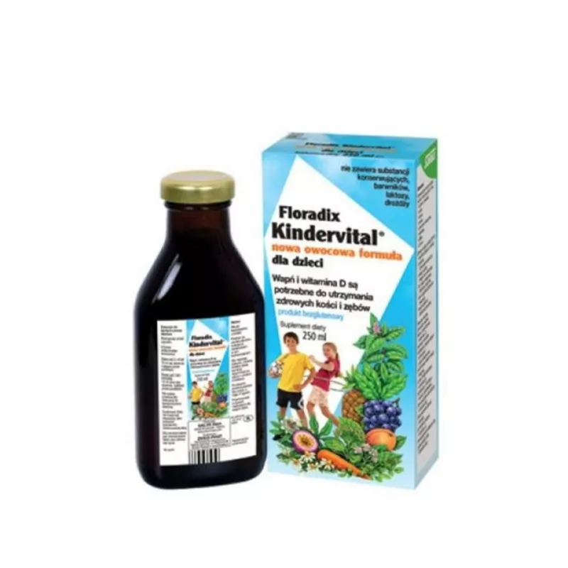Zioło-Piast Floradix Kindervital 250Ml nowa formuł Zioło-Piast Floradix Kindervital 250Ml nowa formuł